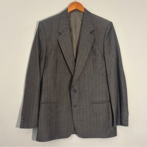 Valentino Uomo Vintage Charcoal Blazer